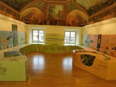 Ente di gestione delle Aree protette del Po piemontese. Centro visita. Centro di Interpretazione del Paesaggio del Po. Frassineto Po (AL)