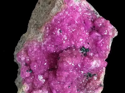 Cobaltodolomite. Miniera di Kakanda, Shaba, Congo.  Foto di Gualtiero Accornero