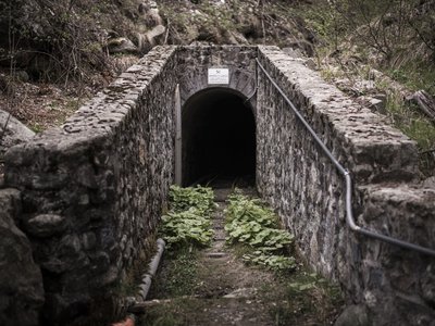 Ingresso della Miniera di Garida. Foto di Federico Elia