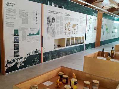 Centro visitatori: L'uomo e i coltivi. Valprato Soana (TO). Foto di Elisa Pretto
