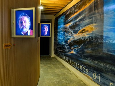 Centro visitatori: La cultura e le tradizioni religiose. Ribordone (TO). Foto di Giordano Olivero