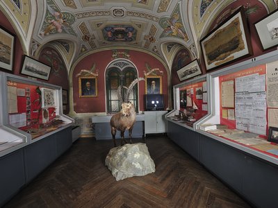 Sala storica dedicata ai fondatori del Museo