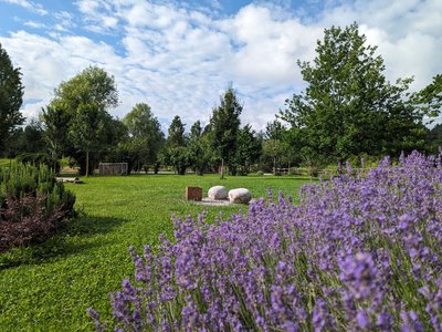 f'Orma: percorso multisensoriale dedicato al barefoot. Cuneo. Archivio Parco fluviale Gesso e Stura
